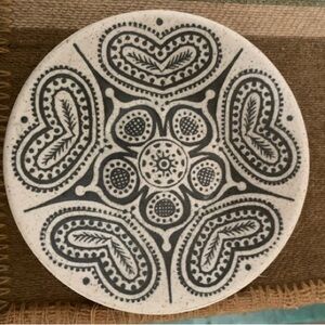 Vintage Purbeck pottery plate England